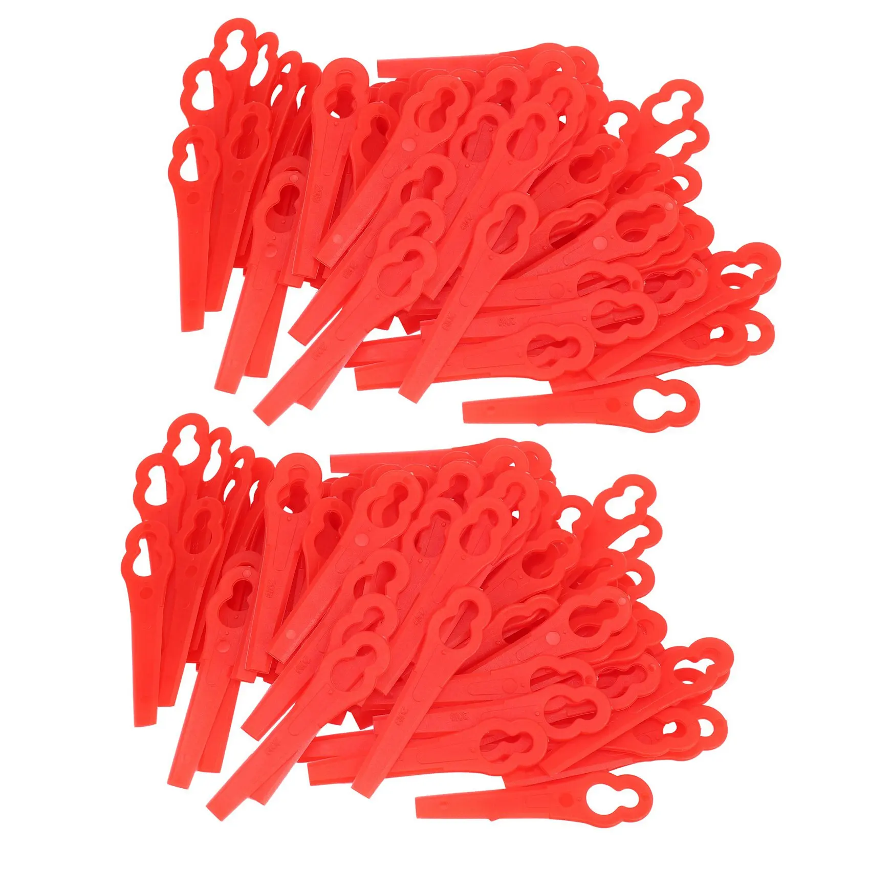 

200Pcs Swing Plastic Blade Pendants for DKGT06 20V Lithium 1500MAh Cordless Grass Trimmer Garden Timmer A