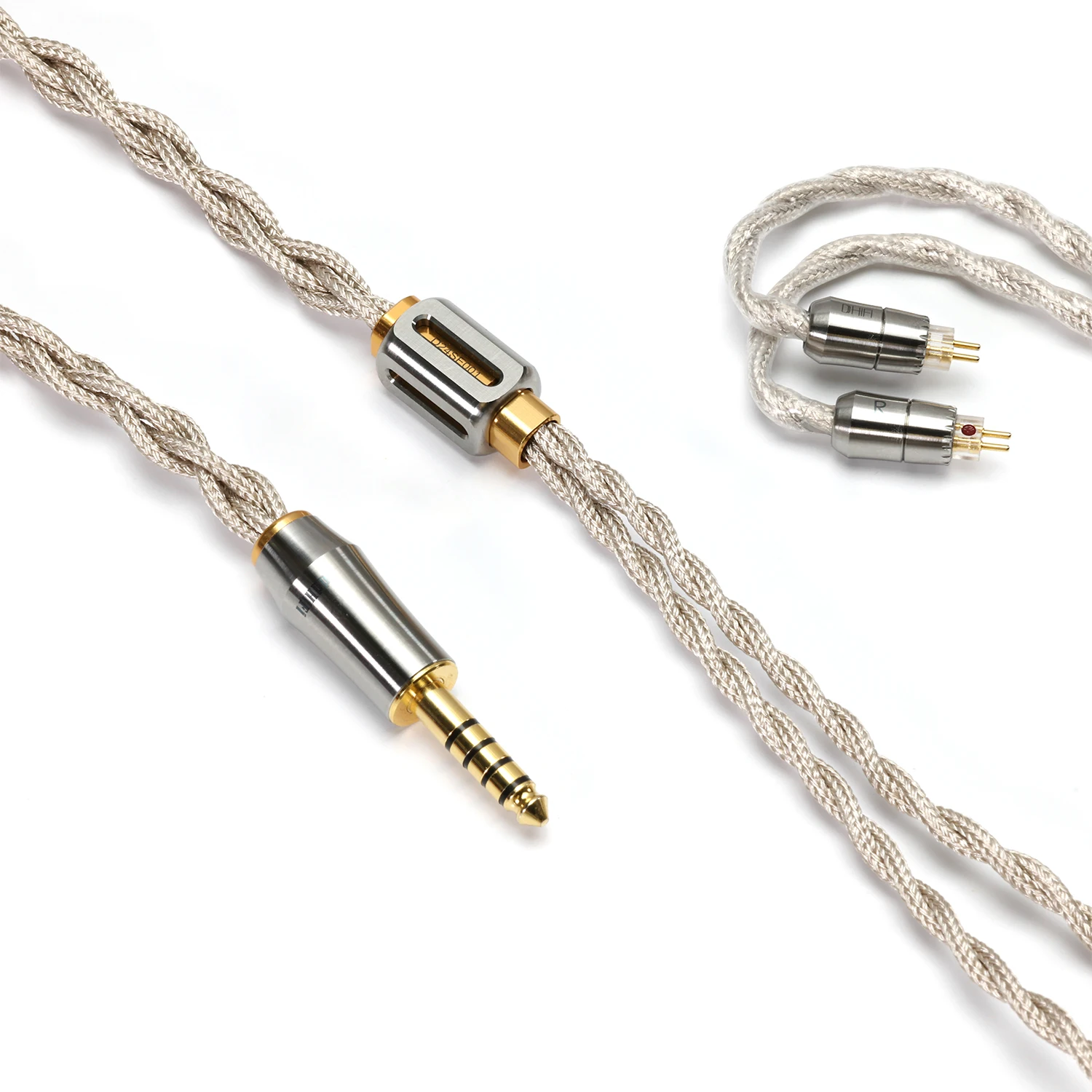 Фото DD ddHiFi BC130 Net (Nyx Net) — улучшенный экранированный кабель для наушников из высокочистого OCC-кабеля, с опциональными стандартными разъемами 4,4 мм и Pentaconn OCC. №3