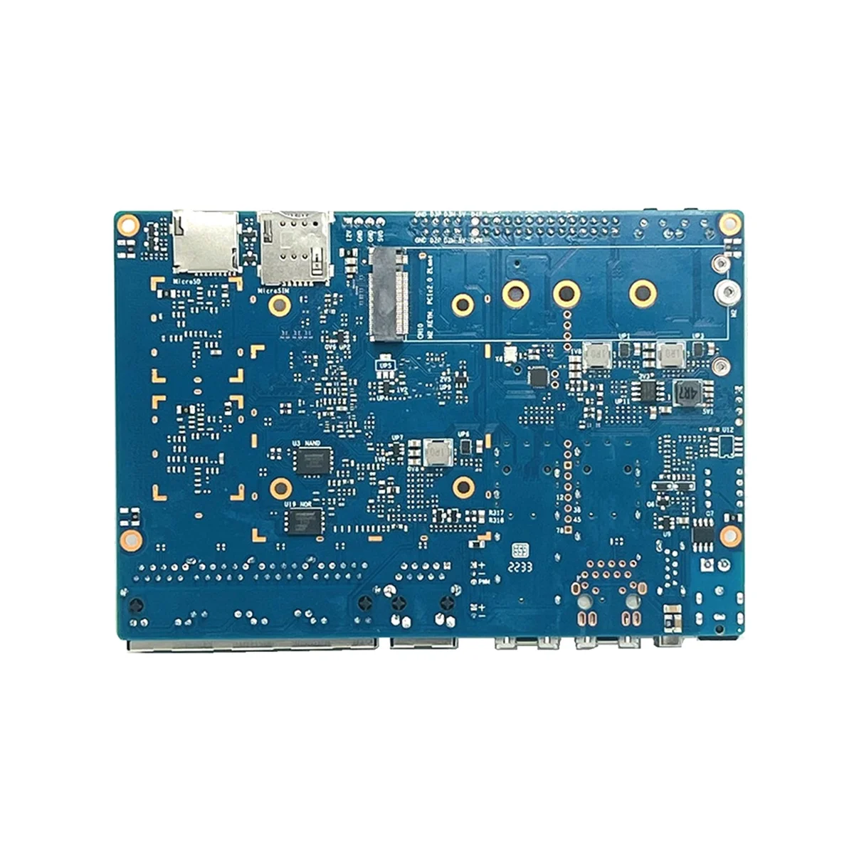 

For Banana PI R3 MT7986 2GB+8GB EMMC 2 SFP 2.5GbE 5GbE Interface Open Source Router Development Board with Power US Plug