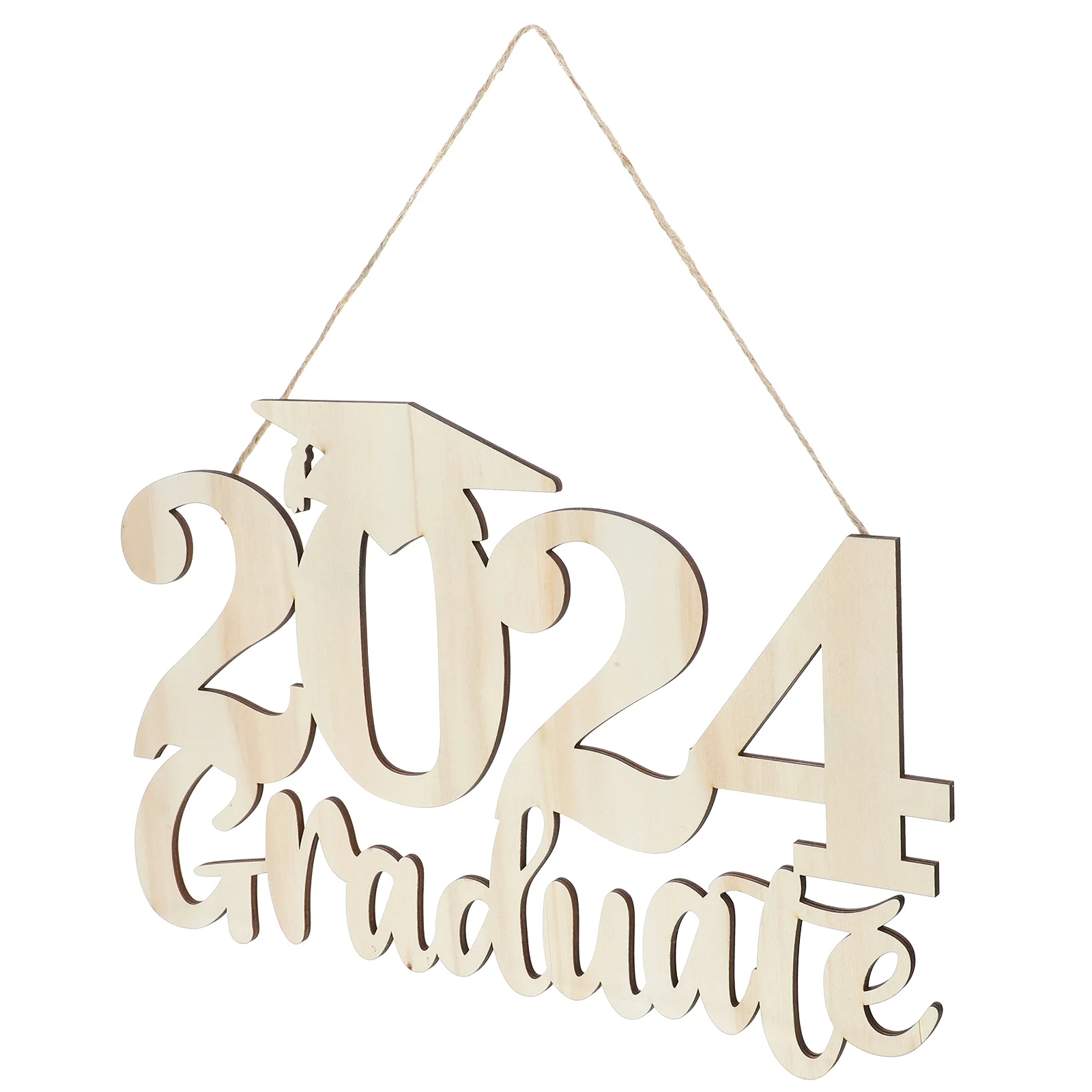 Выпускной вечер 2024 деревянная вывеска украшение для выпускника реквизит