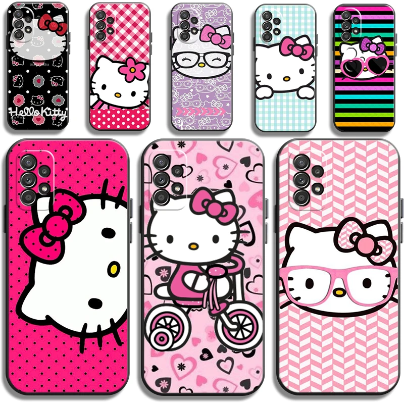 

Hello Kitty 2023 Phone Cases For Samsung Galaxy S21 UItra S20 Lite S8 Plus S9 Plus S10 S10E S10 Lite M11 M12 Cases Carcasa