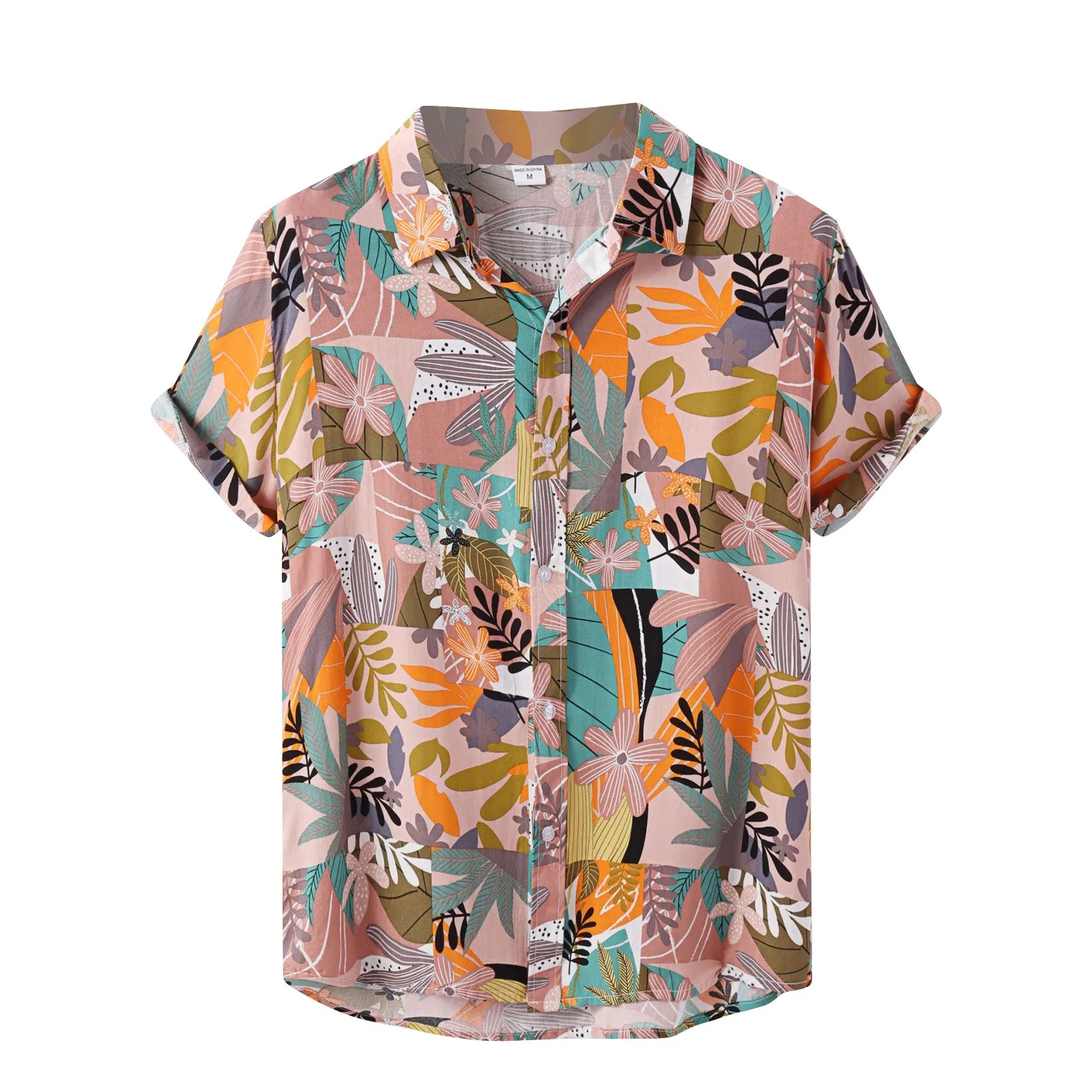

Elegant Shirts For Men 2023 Summer Designer Hawaiian Shirt Casual Floral Print Short Sleeve Beach Vacation Shirt Blusas Camisas