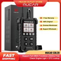 thinkcar mucar cdl20 professional auto obd2 code reader check engine light car scanner obd 2 scanner automotivo diagnostic tool