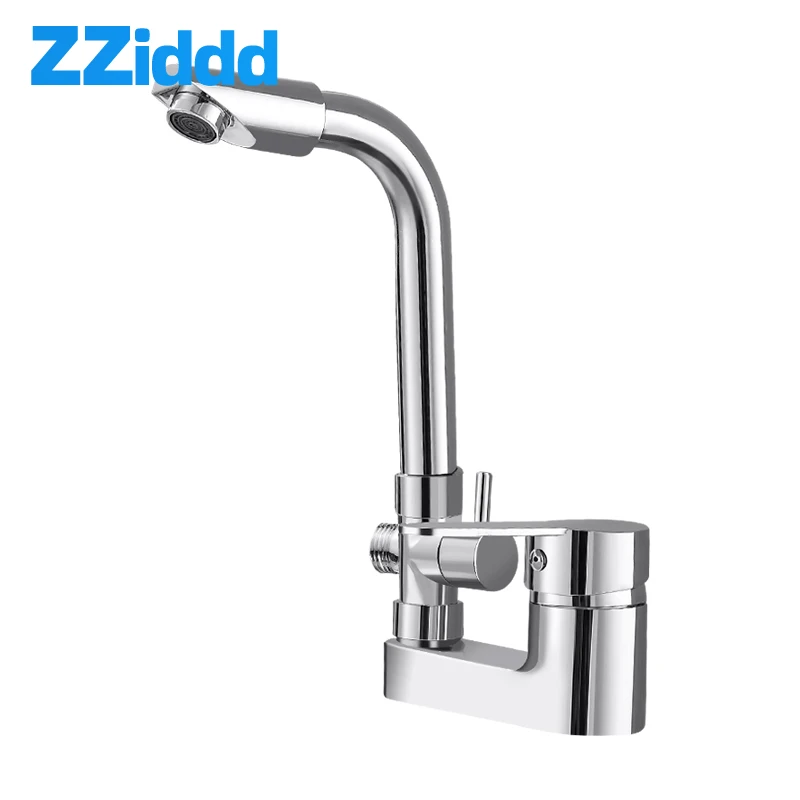 

Смеситель ZZIDDD из цинкового сплава для ванной комнаты, кран для горячей и холодной воды, два отверстия