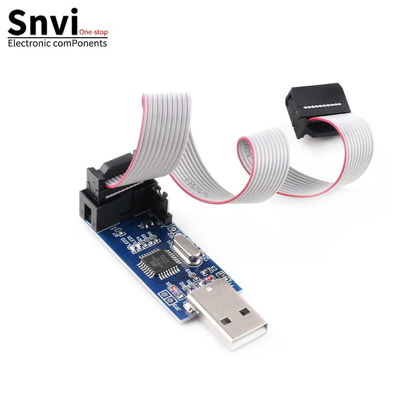 Фото USBASP USBISP AVR программатор USB ISP USB ASP ATMEGA8 ATMEGA128 Поддержка Win7 64 №1