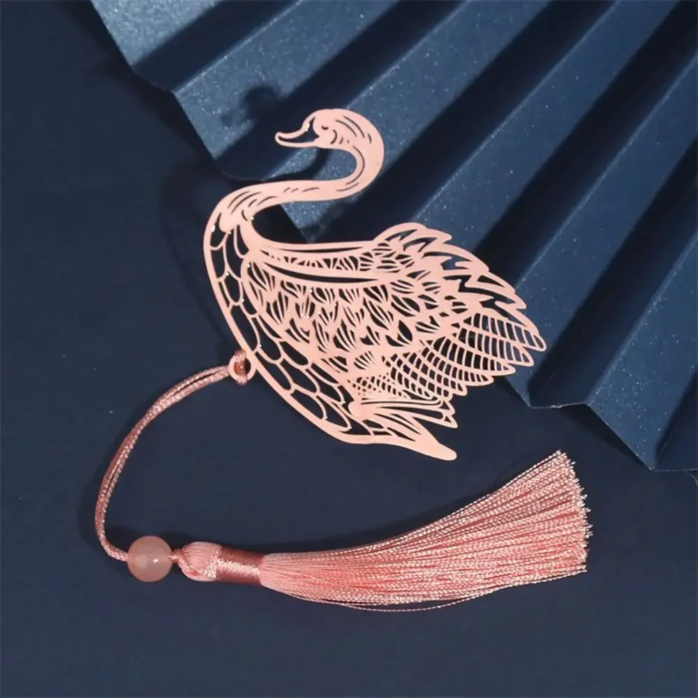 

Металлическая закладка для книг, розовое золото, латунь