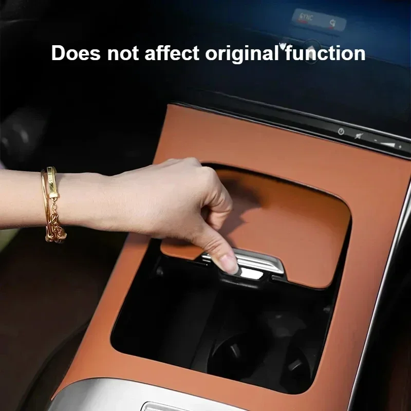 Для Mercedes Benz C Class 2023 2024 C260L C200L GLC силиконовая накладка на центральную консоль