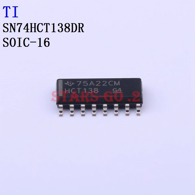 

10PCS/100PCS SN74HCT138DR SN74HCT138N SN74HCT138PWR TI Signal Switches Encoders & Decoders Multiplexers