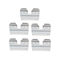 5pcs ceramic replacement cutter for andis oster wahl ag a5 clipper blades hair trimmer beard blade hair removal