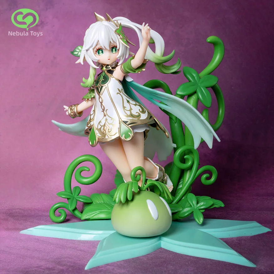 

21cm Genshin Impact Nahida Figure Dendro Archon Anime Figure PVC Figurine Statue Collectible Model Doll Decoration Toys Gifts