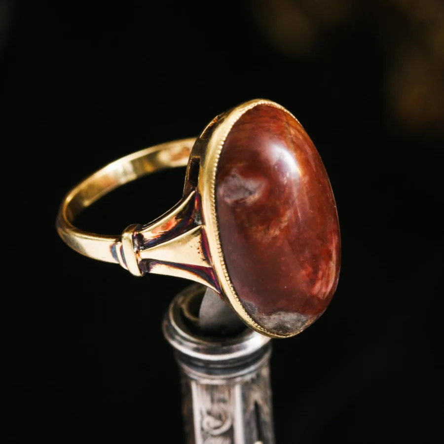 

кольцо женское бижутерия бижутерия длВинтажные Ювелирные изделия для женщин, массивные кольца из агата для женщин, Свадебное обручальное к...