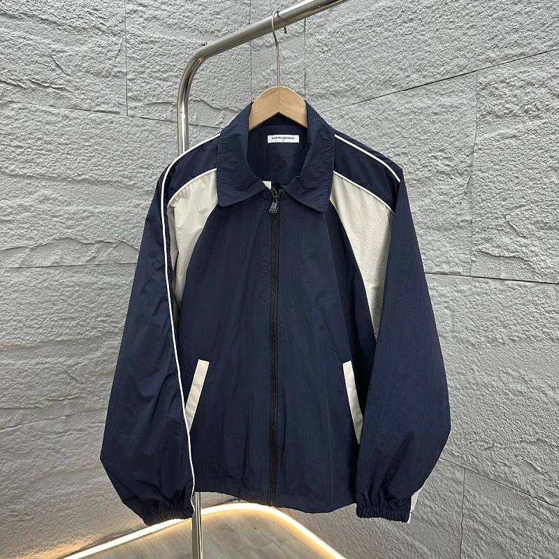 Модная куртка с лацканами в корейском стиле водонепроницаемая осенняя модель