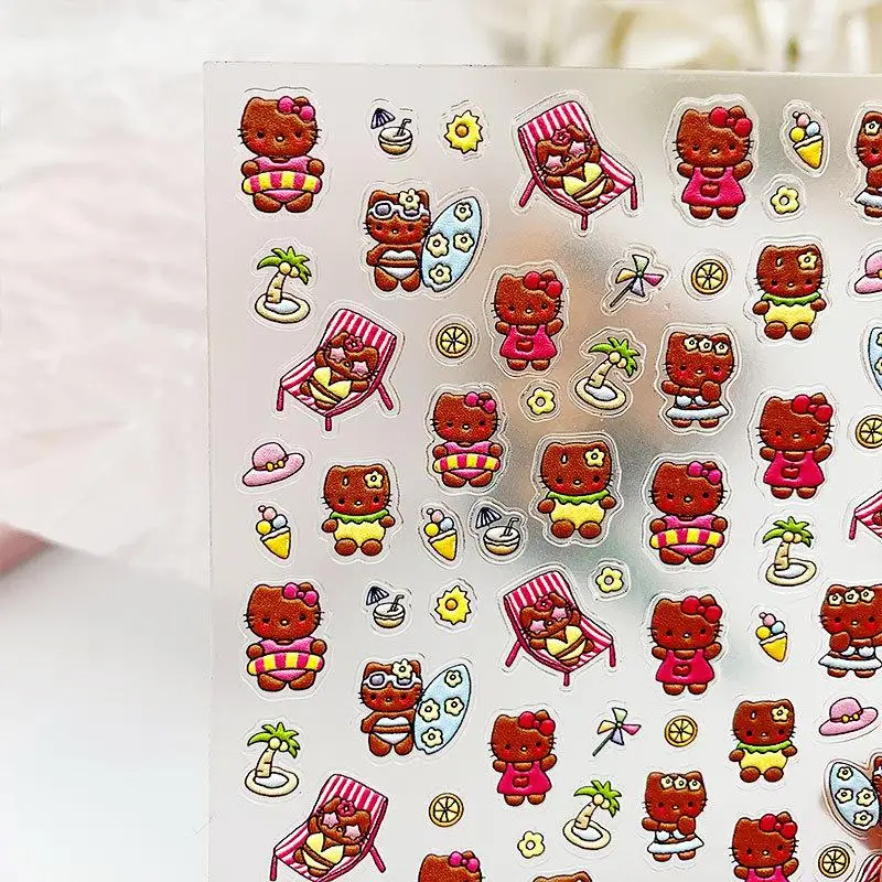 1 шт. новые милые наклейки для ногтей