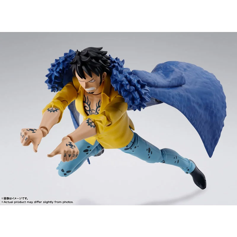 Фото 100% оригинал Bandai S.H.Figuarts SHF Trafalgar Law Onigashima Raid ONE Eustass Kid в наличии аниме фигурки модели игрушки №1