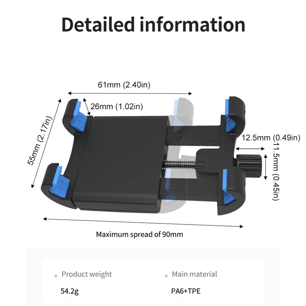 Держатель для телефона на велосипеде регулируемый держатель мобильного