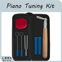 soft maple handle hammer 6pcs piano tuning tool set with 4pcs mute tuning tool piano tools