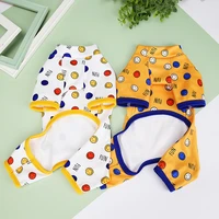 pet dog clothes smile four legged home clothes new spring and summer teddy bomei comfortable fashion vest