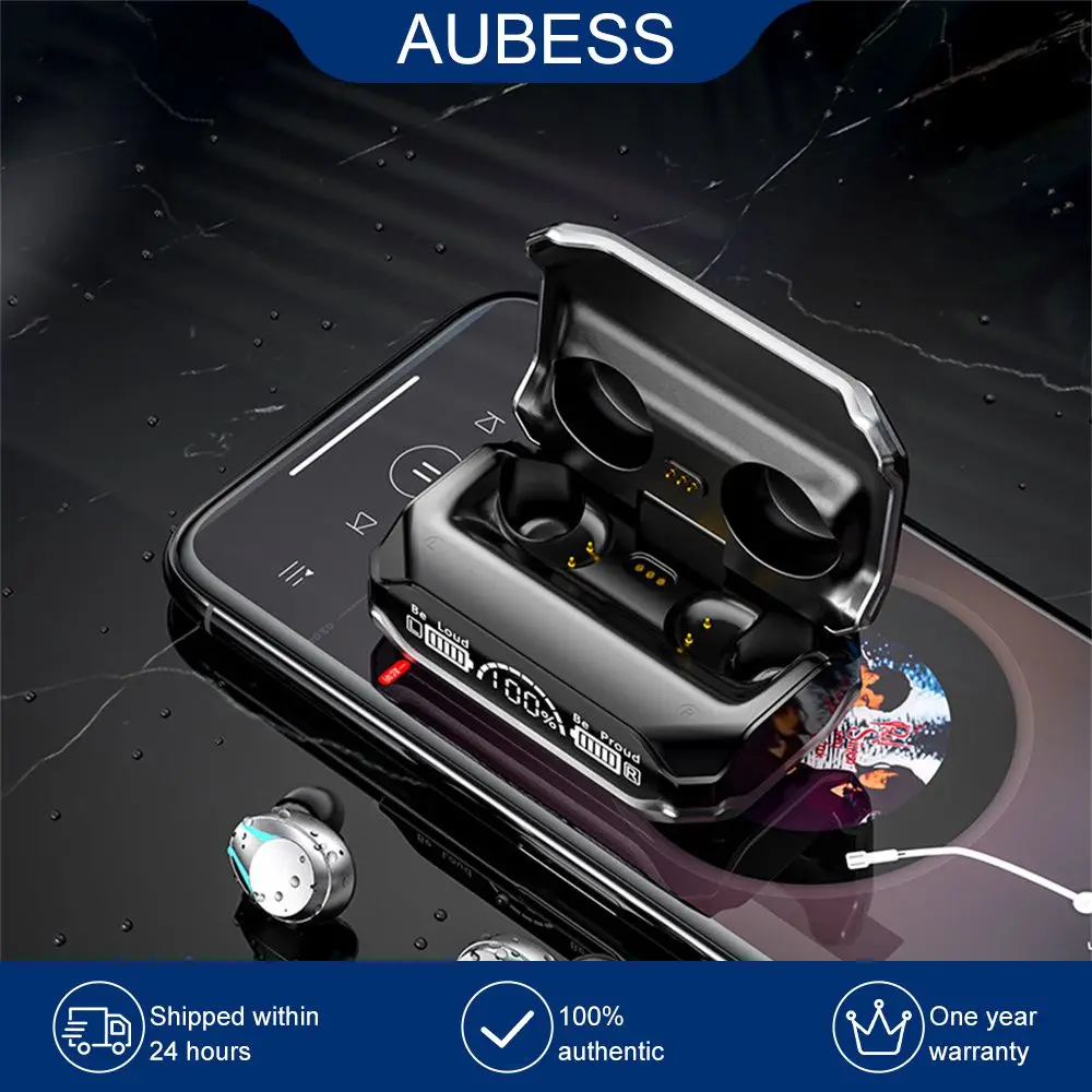 

Type-c Magnetic Suction Gaming Earphone Handfree Wireless Headset Long Battery Life Tws Headset Consumer Electronics