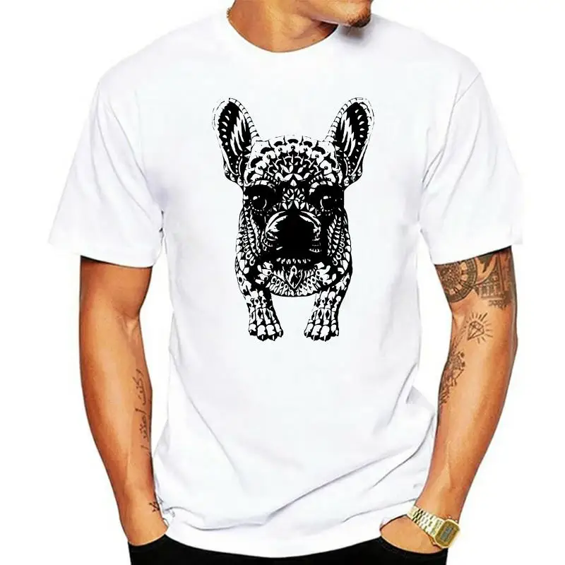 

Men's Frenchie French Bulldog Dog Lover T Shirt 100% Cotton Clothes Vintage Short Sleeve Tees 4XL 5XL 6XL T-Shirt Plus Size