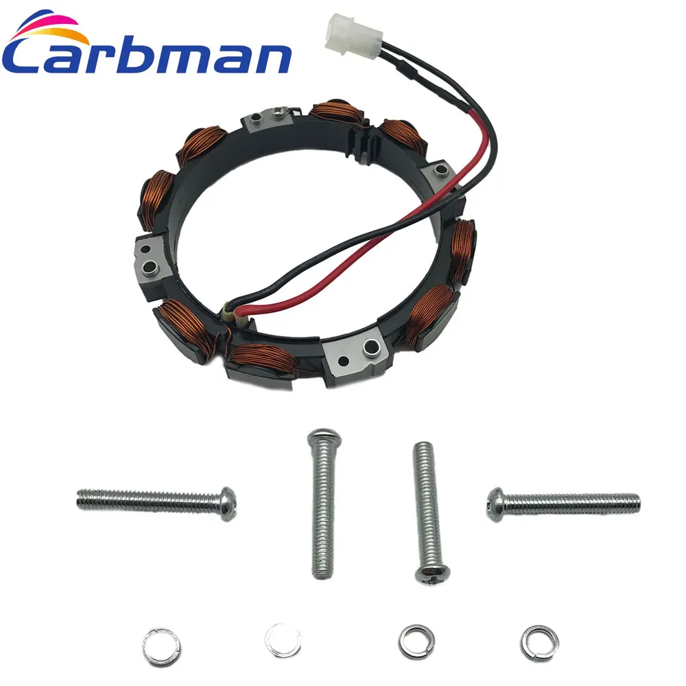 

Carbman Alternator Coil Stater for Briggs & Stratton 592831 Replace for 696459 691063 393474 393800