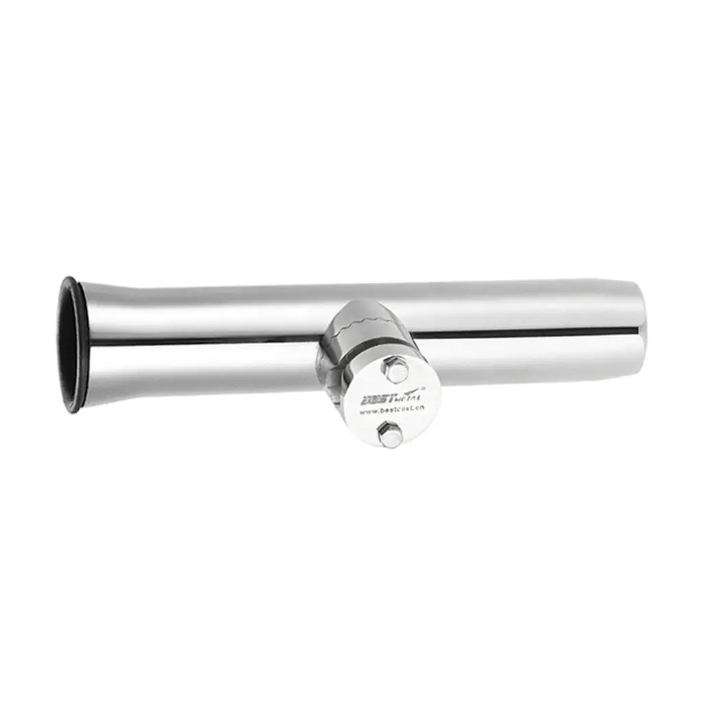 

Stainless Steel Marine Clamp on Fishing Rod Pole Holder for Ship Yacht Rails 3/4 inch 19mm 7/8-inch 22mm or 1 inch 25mm
