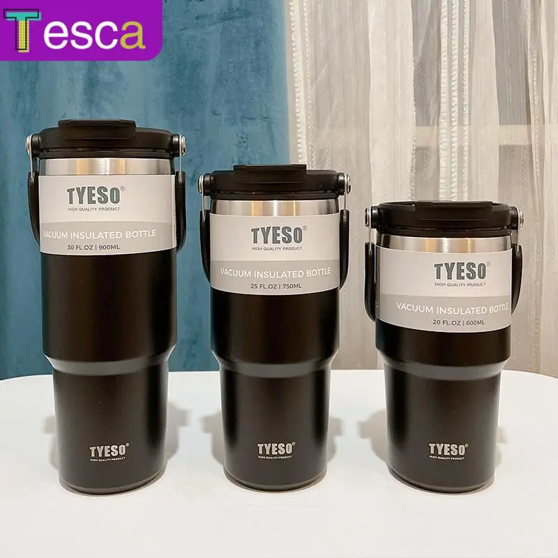 

Cold-keeping Drinking Cups Household Thermos Cup Stainless Steel Large Capacity Coffee Mug Water Bottle Double Drinking Straw