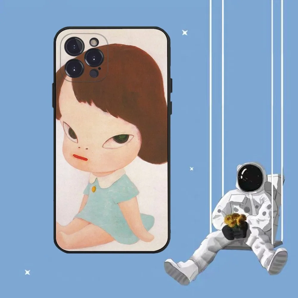 Yoshitomo Nara чехол для телефона iPhone 14 11 12 13 Mini Pro XS Max 6 7 8 Plus X XR SE 2020