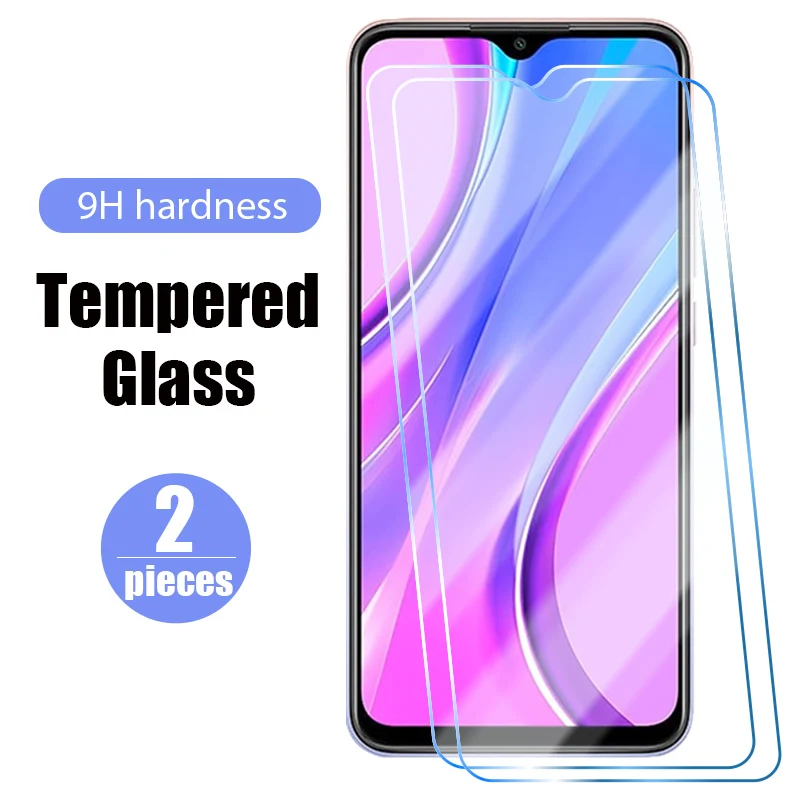 2PCS Screen protector for Redmi note 11 10 Pro Max 9 8 7 11T 11S 10S 9T 9C NFC 4G Tempered glass for Redmi 10 9 8 7 8A glass