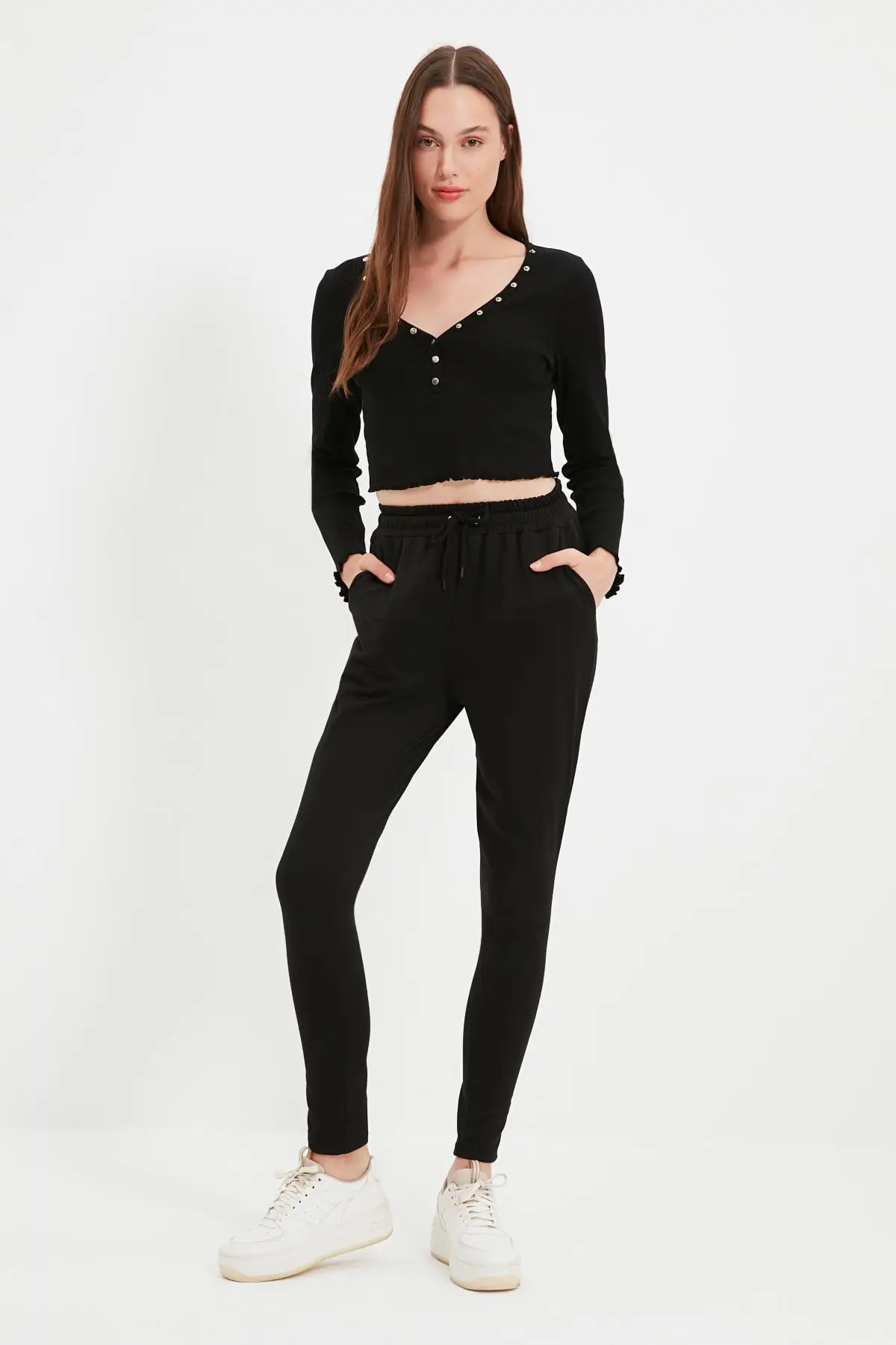 

Tall Knitted Slim Sweatpants TWOAW22EA0211