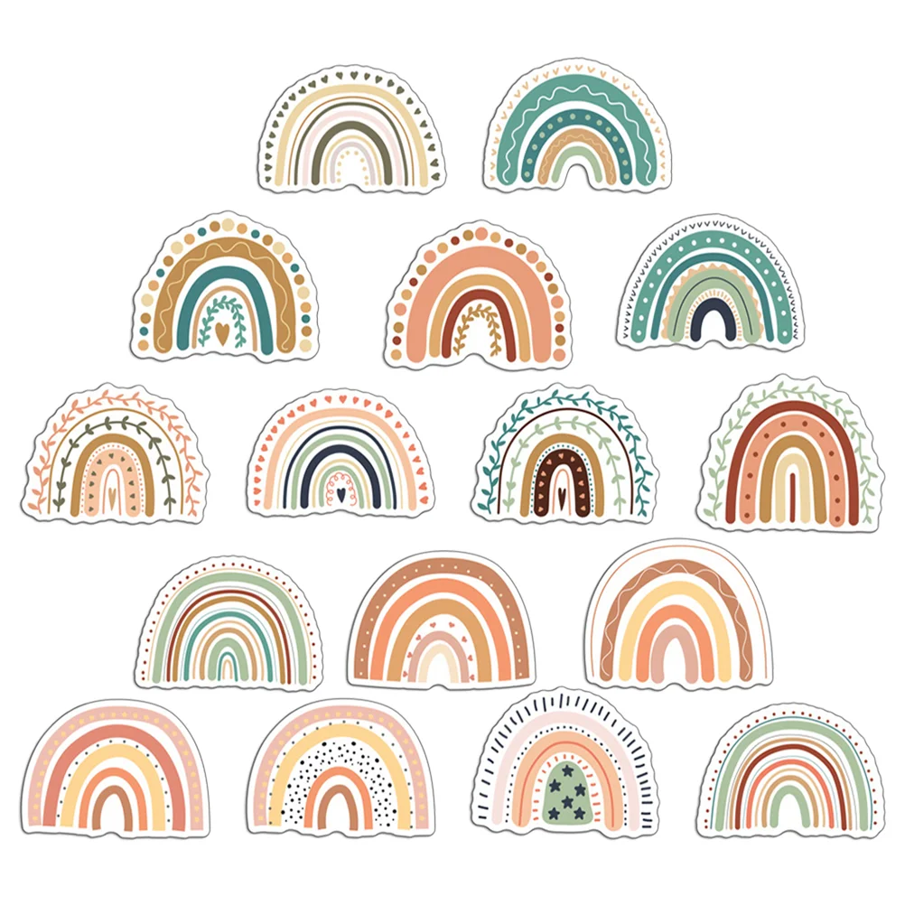 16 шт. магниты магнитные украшения для холодильника радужные богемные