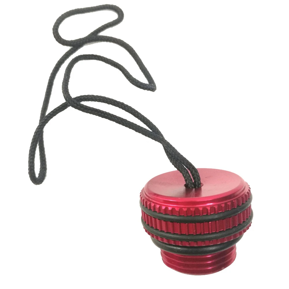 

Крышка с резьбой для клапана резервуара для погружения с аквалангом, алюминиевая Пылезащитная заглушка, крышка регулятора резервуара, крас...