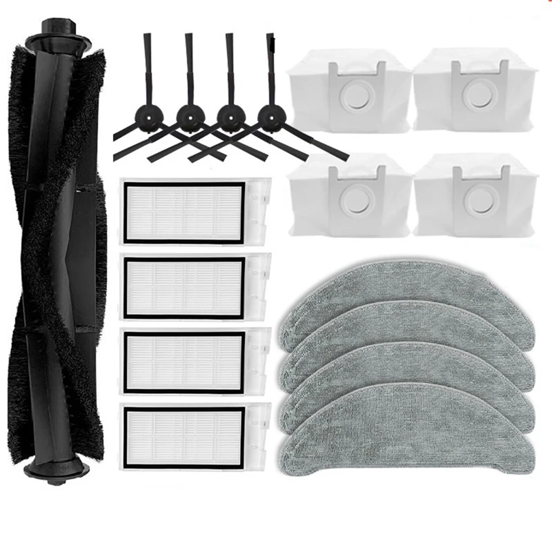 

Replacement For Xiaomi Roidmi Eve Plus Main Side Brush Hepa Filter Mop Dust Bag Vacuum Cleaner Spare Parts Accessories