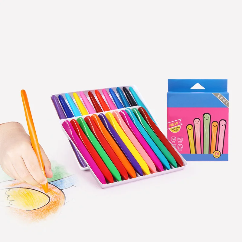 Хит продаж 36 цветов треугольные карандаши цветные для студентов детей краски по