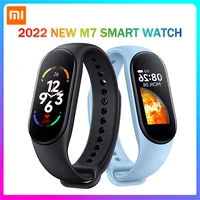 xiaomi m7 men womens smart watch watch display screen sport tracker call message reminder daily waterproof digital wristwatch 7