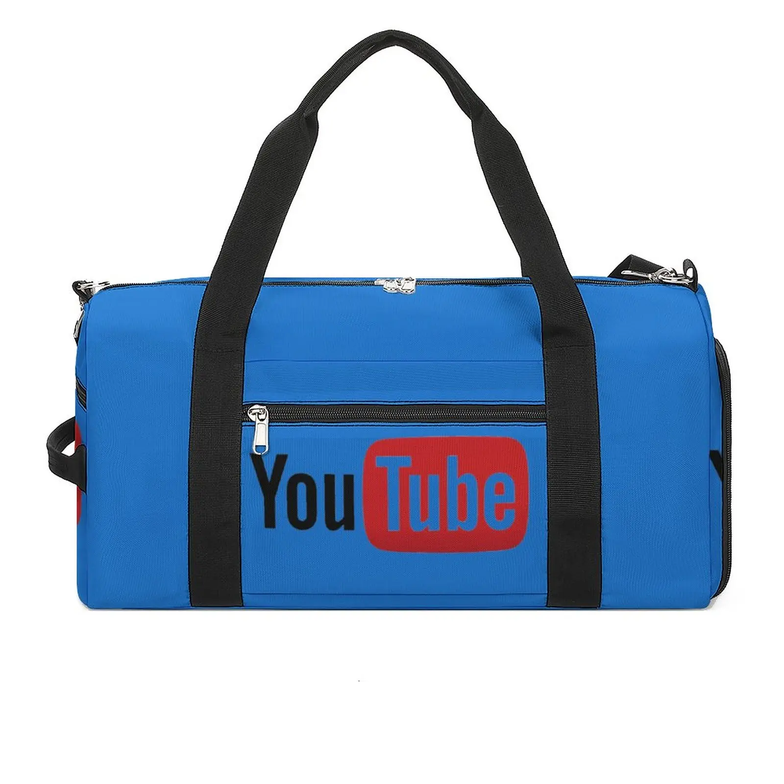 

YouTube Logo Sport Bags Video Website Gym Accessories Gym Bag Outdoor Men's Custom Handbag Training Novelty Fitness Bag