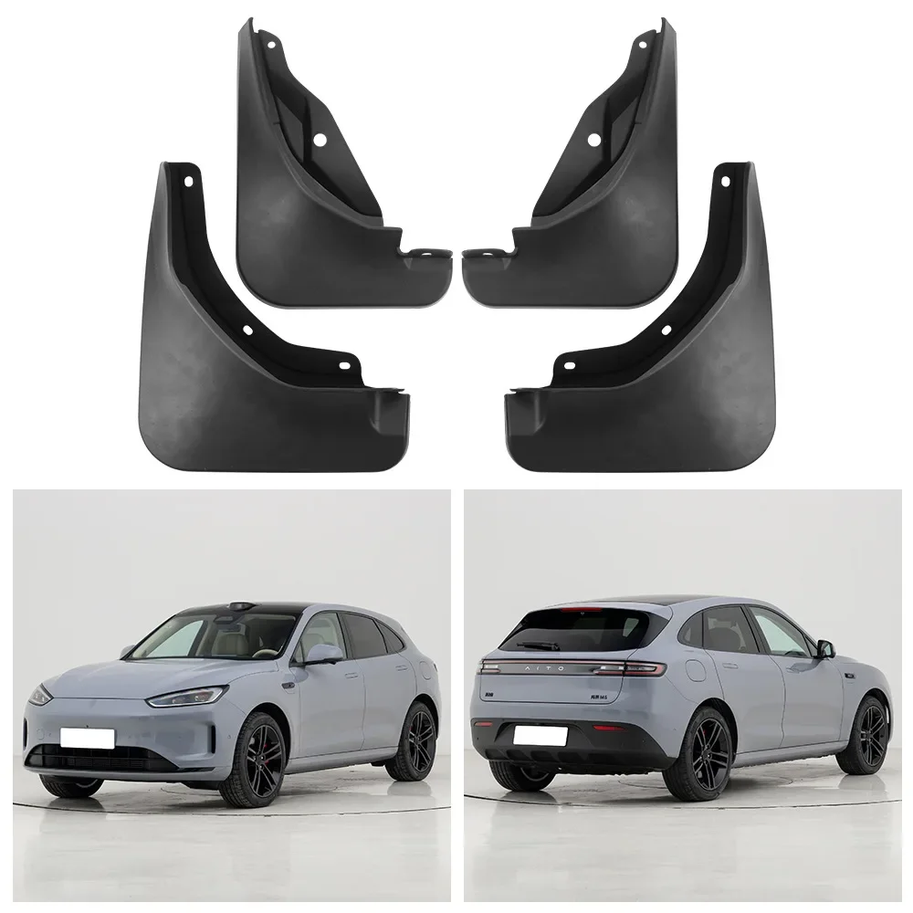 Брызговики, подходят для Aito M5 2024, брызговики для шин, брызговики, аксессуары для защиты колес, 4x шины