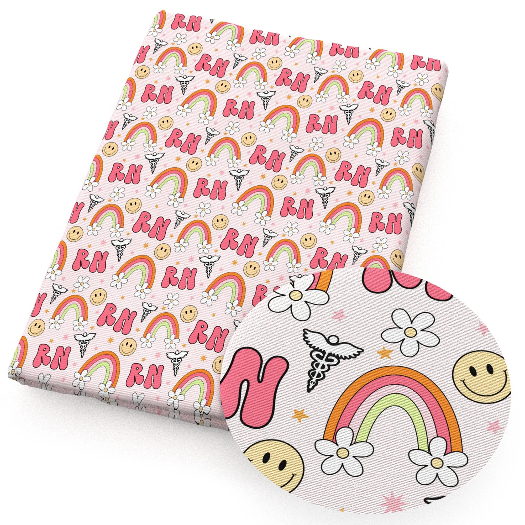 50*145 см Лоскутная печатная ткань из полиэстера и хлопка для шитья