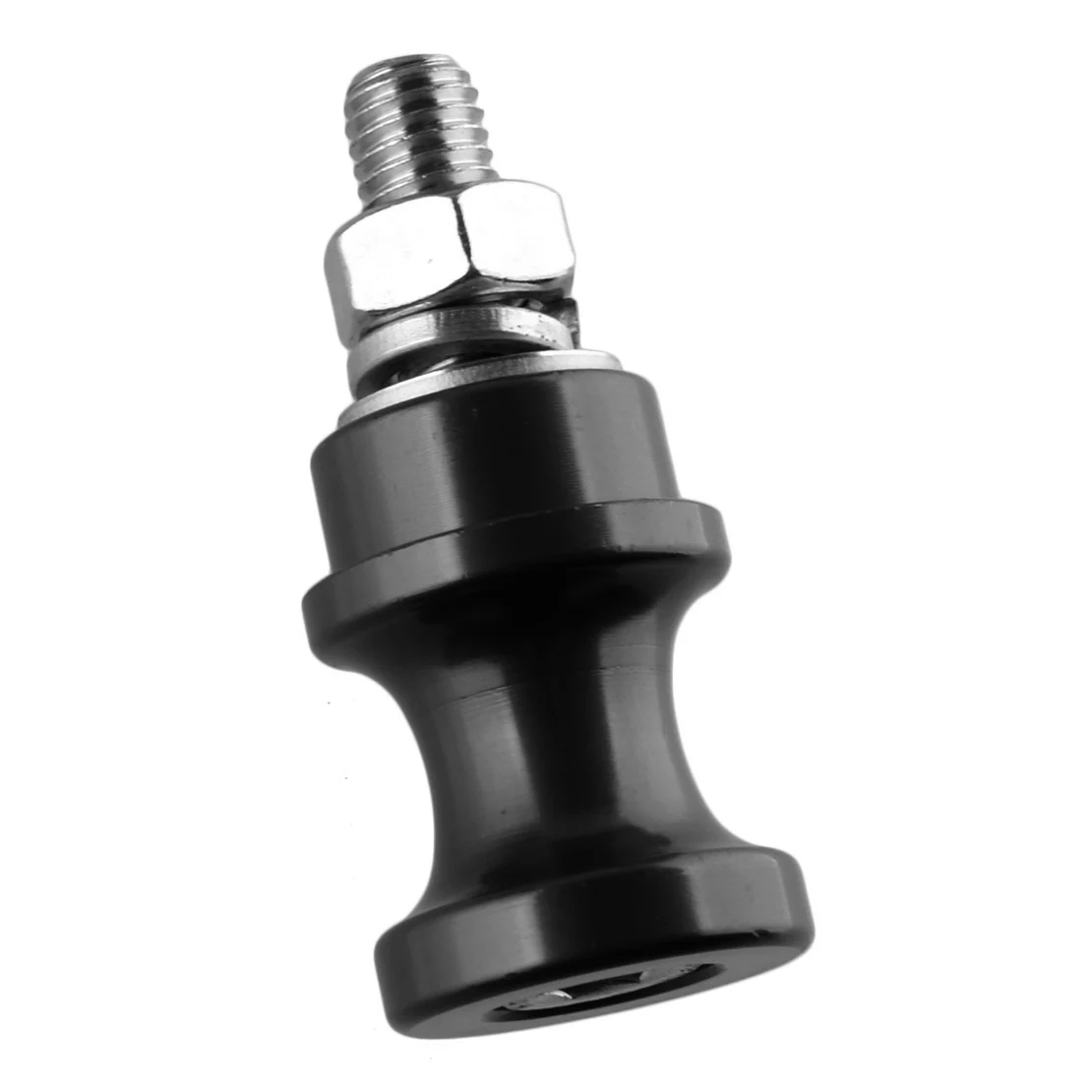 

M10 Aluminum Alloy Winch Hook Stand Mount For 3/8in 1/2in U Shape Clip Semi Black