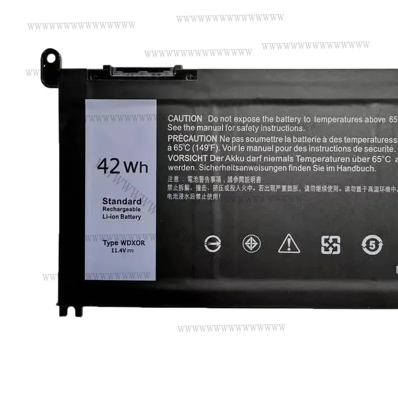 Фото Новая батарея WDXOR для ноутбуков DELL Vostro 5468, 5471, 5568, Inspiron 17, 5770, 5767, 5765, 15, 5584, 5567, 7560, 3583, 5538, 5567 WDXOR №5