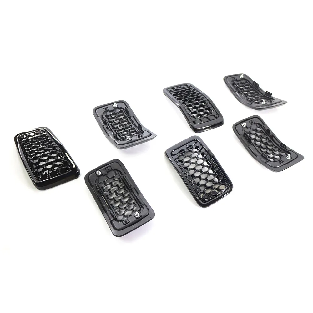 

Mesh Inserts Mesh Front Grille Protects The Engine Electroplating High Quality