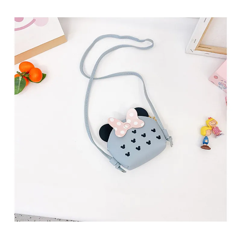 Children's Crossbody Bags Disney Kawaii Mickey Mouse Messenger Bag Minnie Cartoon Anime Bags Small Purses and Handbags for Kids