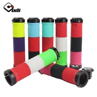 odi bike grip anti slip anti shock double lock ring soft rubber durable mixed color mtb grip bmx bicycle accessories