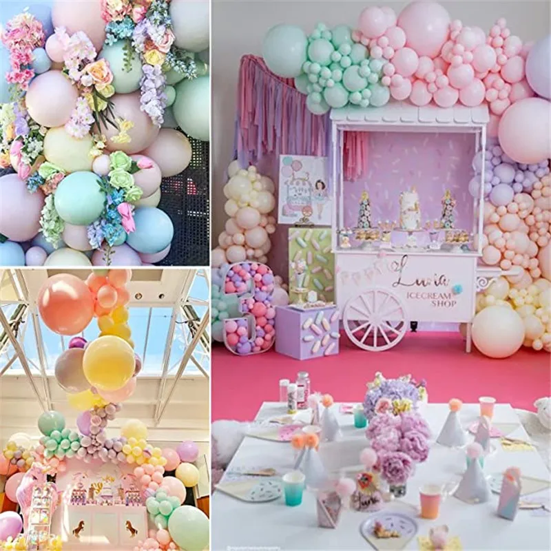 

Латексные воздушные шары в виде макарон, 30/60 шт., 5 дюймов