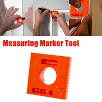 5 in 1 multi purpose measuring markers tool wood hand tools gauges joiner square angle ruler 14 in 5 %c3%97 5 %c3%97 1cm