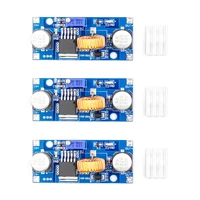 3pcs xl4015 dc dc 4 38v to 1 25 36v buck power supply module 5a step down adjustable power module led lithium charger