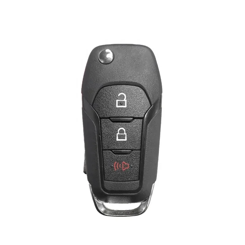 

Для Ford Fusion Edge Explorer 2013-2015, запасной флип-пульт дистанционного управления, оболочка автомобильного ключа, ФОБ 2 + 1, кнопка FCC ID: флип-3 шт.