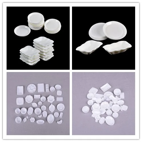 

Миниатюрные подносы для кукольного домика, 10/33 шт.