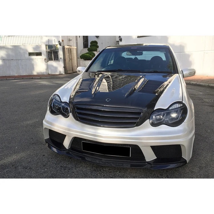 Капот из FRP в стиле Carbonado Wi для Mercedes C Class W203 01-07