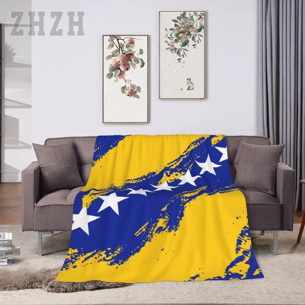 Многофункциональное Фланелевое покрывало для кемпинга сохраняет тепло