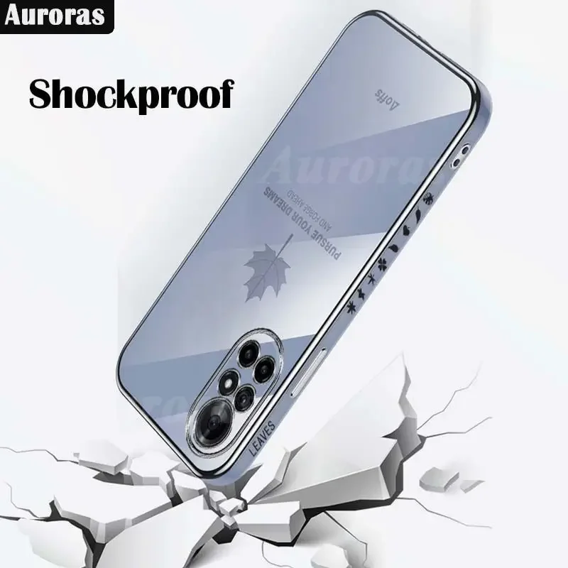 Силиконовый чехол с рисунком кленового листа для Honor 200 Pro Lite pro